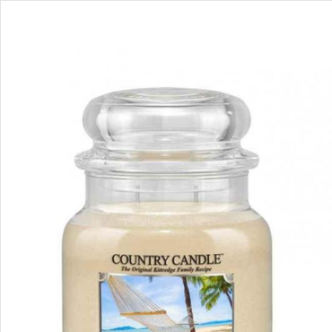  Country Candle - Life s A Beach - Średni słoik (453g) 2 knoty Świeca zapachowa